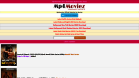 What Mp4moviez.info website looks like in 2024 