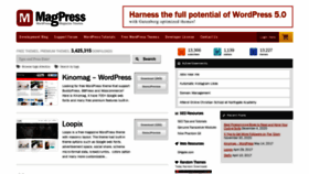 What Magpress.com website looks like in 2024 