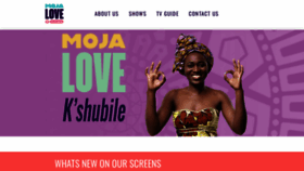 What Mojalove.co.za website looks like in 2024 