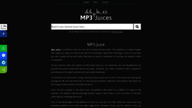 What Mp3juice.com.co website looks like in 2024 