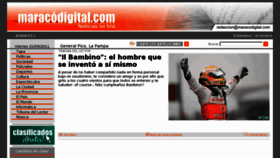 What Maracodigital.com website looked like in 2011 (12 years ago)