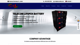 What Msn-battery.com website looks like in 2024 