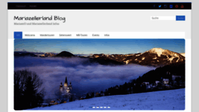 What Mariazellerland-blog.at website looks like in 2024 