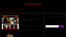 What Mydesi.blog website looked like in 2024 (2 years ago)