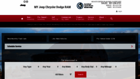 What Myjeepchryslerdodge.com website looks like in 2024 