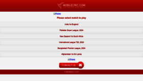 What Mobilecric.com website looks like in 2024 