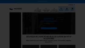 What Macuisineonline.fr website looks like in 2024 