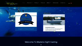 What Madeirasightcasting.com website looks like in 2024 