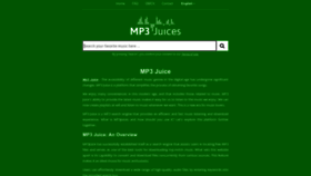 What Mp3juices.la website looks like in 2024 