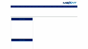 What Mexat.com website looks like in 2024 