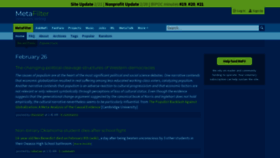 What Metafilter.com website looks like in 2024 