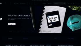 What Motorola.com website looked like in 2024 (1 year ago)