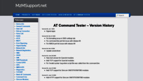What M2msupport.net website looks like in 2024 