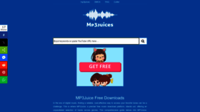 What Mp3juice.dj website looks like in 2024 