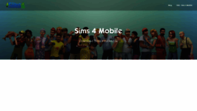 What Mobilesims4.mobi website looks like in 2024 