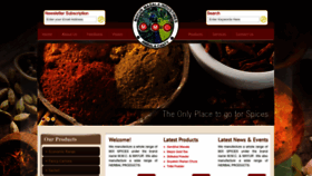 What Mmcspices.in website looks like in 2024 