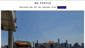 What Mrpurplenyc.com website looked like in 2024 (1 year ago)