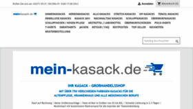 What Mein-kasack.de website looks like in 2024 