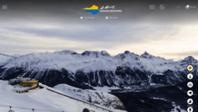 What Mountains.ch website looks like in 2024 