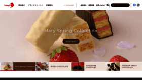 What Mary.co.jp website looks like in 2024 