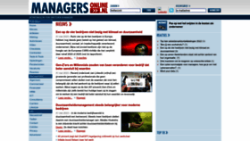 What Managersonline.nl website looks like in 2024 