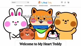What Myheartteddy.com website looks like in 2024 