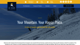 What Mtspokane.com website looks like in 2024 