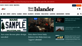 What Mdislander.com website looks like in 2024 