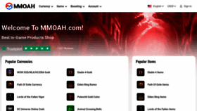 What Mmoah.com website looks like in 2024 