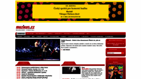 What Muzikus.cz website looks like in 2024 