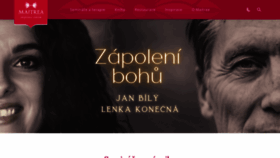 What Maitrea.cz website looks like in 2024 