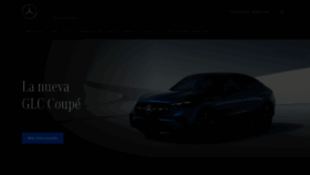 What Mercedes-benz.com.ar website looks like in 2024 