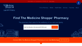 What Medicineshoppe.com website looks like in 2024 