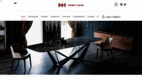 What Modernhomevzla.com website looks like in 2024 