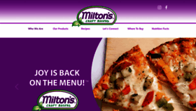 What Miltonscraftbakers.com website looks like in 2024 