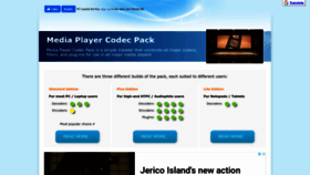 What Mediaplayercodecpack.com website looks like in 2024 
