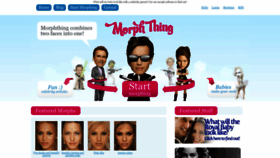 What Morphthing.com website looks like in 2024 
