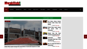 What Mwakilishi.com website looks like in 2024 