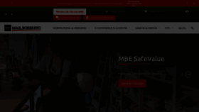 What Mbe.de website looks like in 2024 