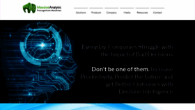 What Massiveanalytic.com website looks like in 2024 