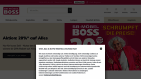 What Moebel-boss.de website looks like in 2024 