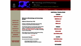 What Microbiologybook.org website looks like in 2024 