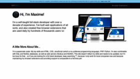 What Mrfdev.com website looks like in 2024 