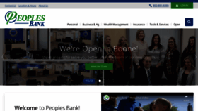 What Mypeoples.bank website looks like in 2024 