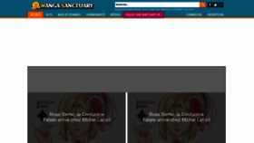 What Manga-sanctuary.com website looks like in 2024 