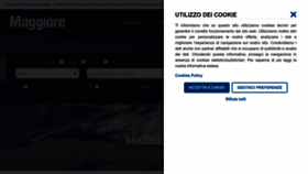 What Maggiore.it website looks like in 2024 