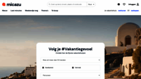 What Micazu.nl website looked like in 2024 (2 years ago)