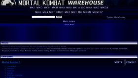 What Mortalkombatwarehouse.com website looks like in 2024 