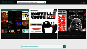 What Mutick.com website looked like in 2024 (1 year ago)