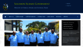 What Mfaet.gov.sb website looks like in 2024 